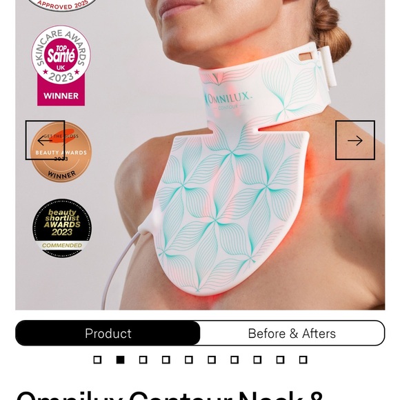 Omnilux Contour Neck & Decollete Device - Picture 2 of 4